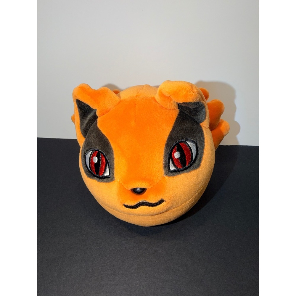Naruto Kurama Nine-Tails Plush Head Zuru Viz Media Orange 5"